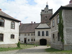 Inside Allstedt Castle