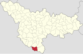 Location in Timiș County