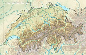 Río Moesa ubicada en Suiza