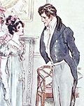 Frederick Wentworth et Anne Elliot en 1815 (C. E. Brock, 1909)