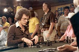 Bobby Baldwin tijdens de World Series of Poker 1979