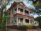 The Gingerbread House in Victorian Historic District