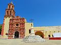 L'église de la Mission Santa María del Agua de Landa.