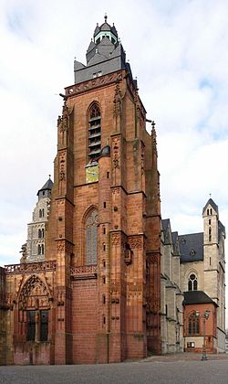 Start des Lahn-Camino in Wetzlar: Dom Unserer Lieben Frau