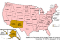 Territorial evolution of the United States (1907-1912)