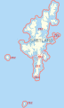 ZE postcode area map