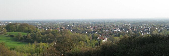 Gezicht op Halle