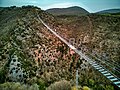 Ponte tibetano di Sellano