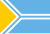 Flagge der Republik Tuwa