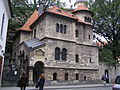 La Synagogue Klaus (1694) de style baroque,t remaniée en 1884.