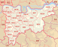 SE postcode area map