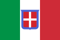 Bandiera nazionale e mercantile del Regno di Sardegna (1851-1861) e del Regno d'Italia (1861-1946)