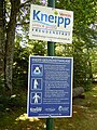 Introduction of a Kneipp area with facilities.