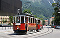 Wagon silnikowy nr 53 oraz doczepny nr 111 – jedne z pierwszych tramwajów elektrycznych w Innsbrucku