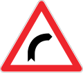 Curve to the right