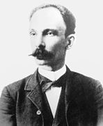 José Martí, líder de la independencia cubana.