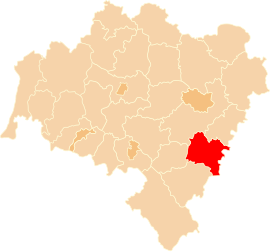 Powiat Powiat strzeliński v Dolnosliezskom vojvodstve (klikacia mapa)