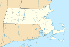 Шелберн Фолс на карти Massachusetts