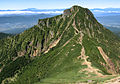 赤岳から見た阿弥陀岳