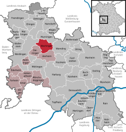 Wechingen - Localizazion