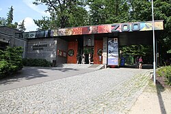 Bývalý vchod do ZOO Liberec