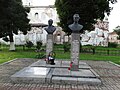 Monuments aux héros Valdai de l'Union soviétique.