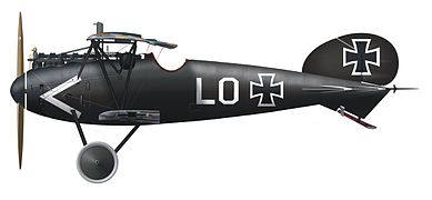 Albatros D.Va, Jasta 37, voado por Ernst Udet