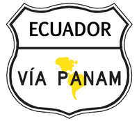 Logo de la route en Équateur