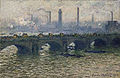 Claude Monet: Waterloo Bridge