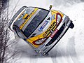 8. Juuso Pykälistö van Finland in sy Peugeot 206 WRC tydens die 2003 Sweedse Tydren.