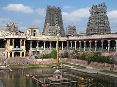 Le Temple de Minakshi à Madurai a été bâtit il y a plus de 2200 ans.