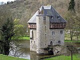 Crupet, donjon van het kasteel van de Carondelet