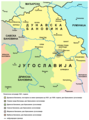 Подручје Управе града Београда, окружено Дунавском бановином 1931. године