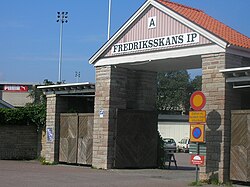 Finalen av Svenska cupen 2008 spelades på Fredriksskans IP