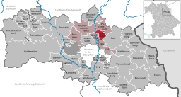 Läget för Störnstein i Landkreis Neustadt an der Waldnaab