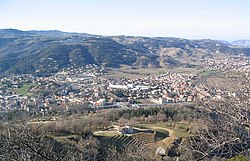 Skyline of Saint-Péray