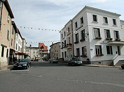 Skyline of Courpière