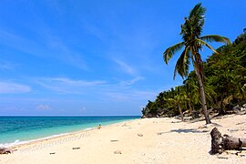 Antonia Beach in the Gigantes Islands.