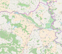 Velimirovac is located in Osijek-Baranja County