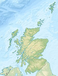 Ullapool på kartan över Skottland