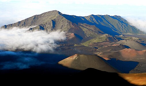 10. Haleakalā is the highest summit of the Island of Maui.