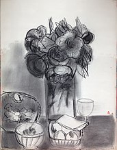 Pivoines di Jean-Max Albert, 1989