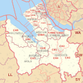 CH postcode area map