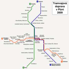 Image illustrative de l’article Tramway de Pilsen