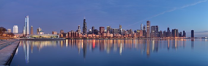 Vaade Chicagole Northerly Islandilt