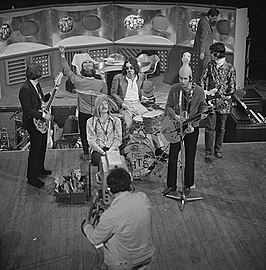 The Bonzo Dog Doo-Dah Band in 1968 in Nederland