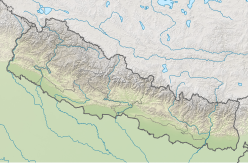 Annapurna I Timur yang terletak di Nepal