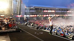 The Prodigy Rock am Ring -festivaaleilla, Saksassa 2009