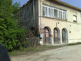 estação de trem de Barbarano Vicentino.