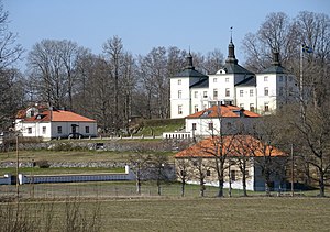 Stenhammars slott i april 2020